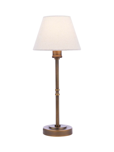 John Lewis Laura Ashley Denston Table Lamp, Metallic Bronze- Buy online at McGrocer