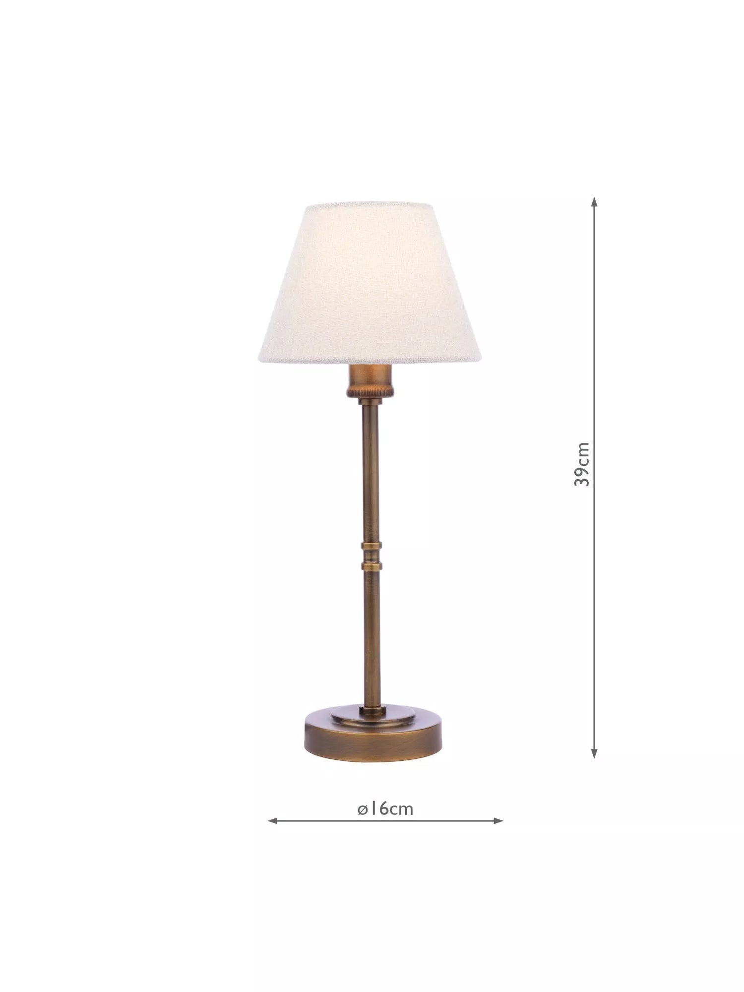 Laura Ashley Denston table lamp metallic bronze (British brand)