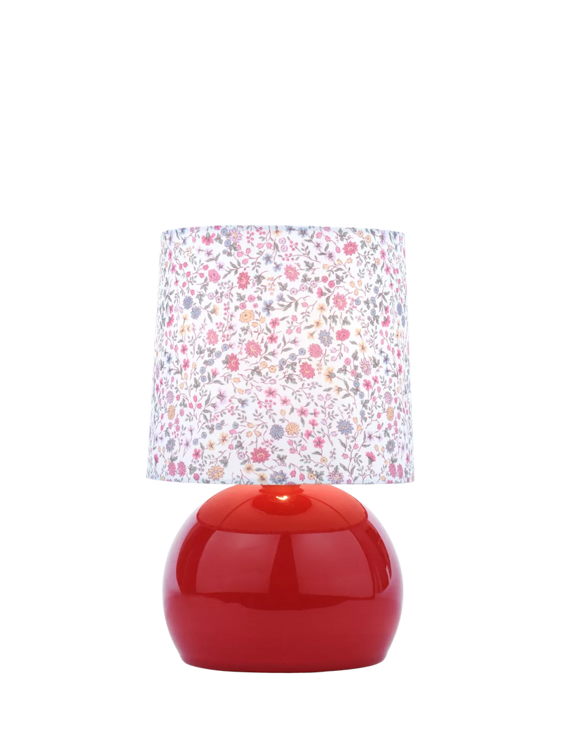 Laura Ashley Knowlton table lamp pink floral shade (British brand)