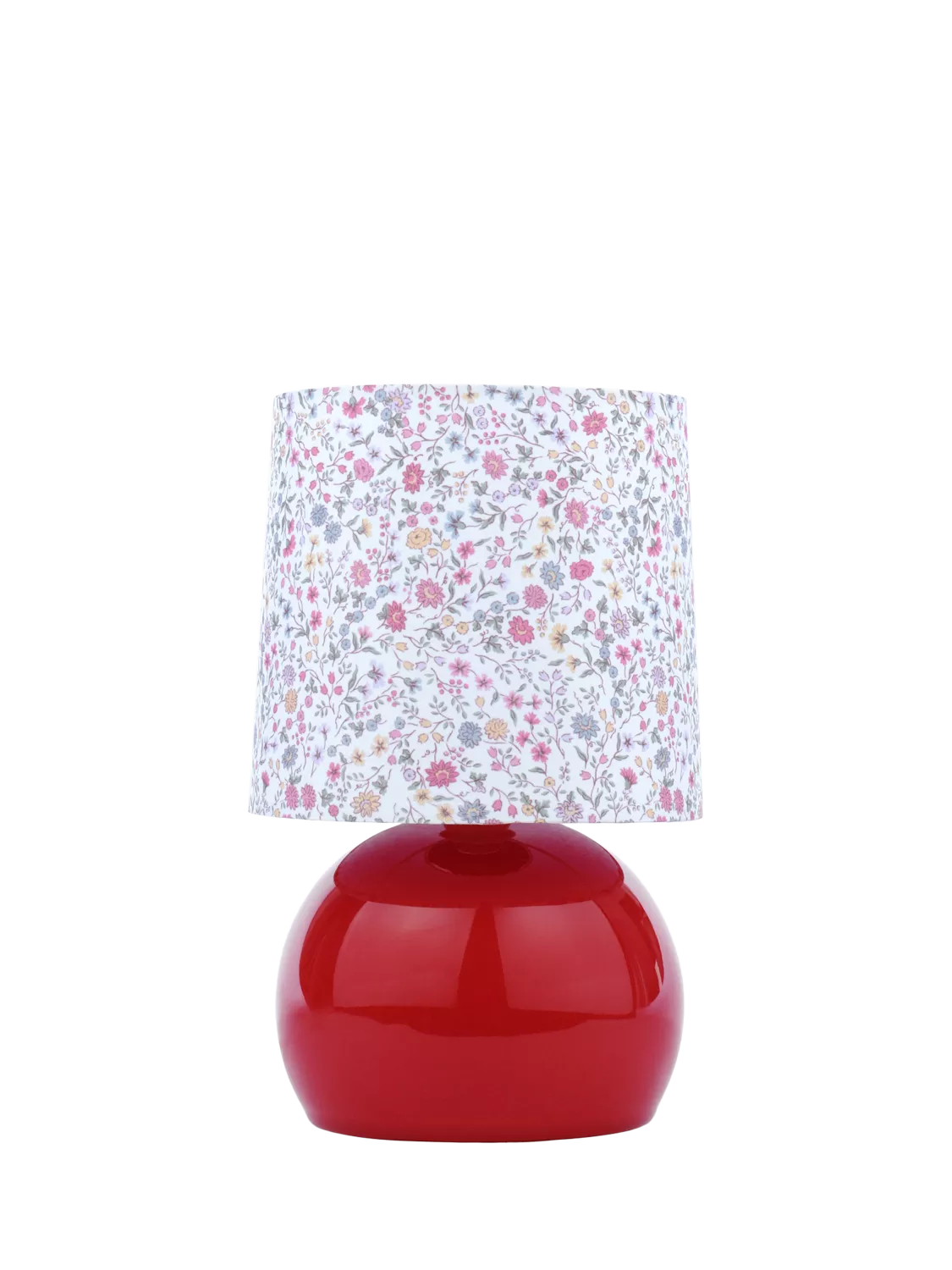 Laura Ashley Knowlton table lamp pink floral shade (British brand)