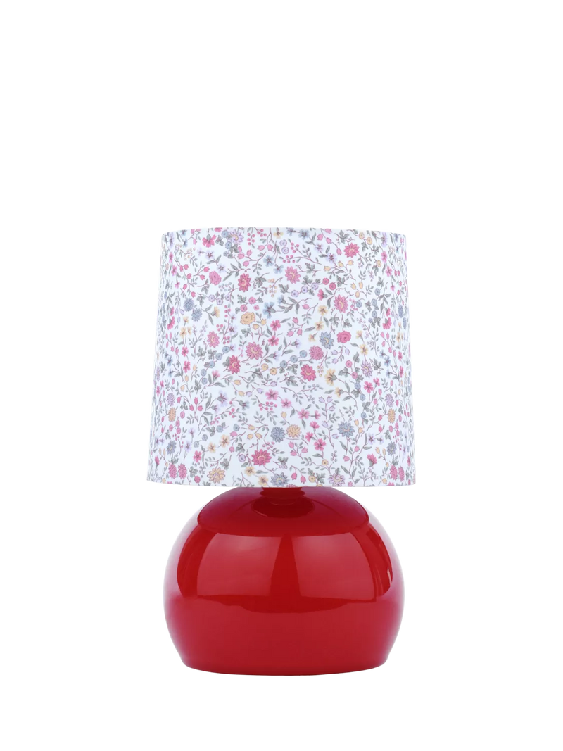 Laura Ashley Knowlton table lamp pink floral shade (British brand)