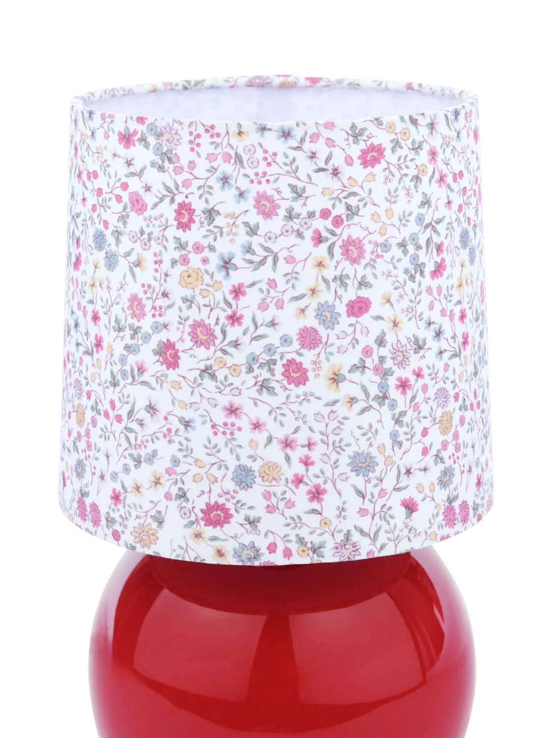 Laura Ashley Knowlton table lamp pink floral shade (British brand)