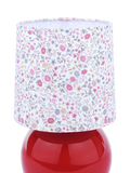 Laura Ashley Knowlton table lamp pink floral shade (British brand)