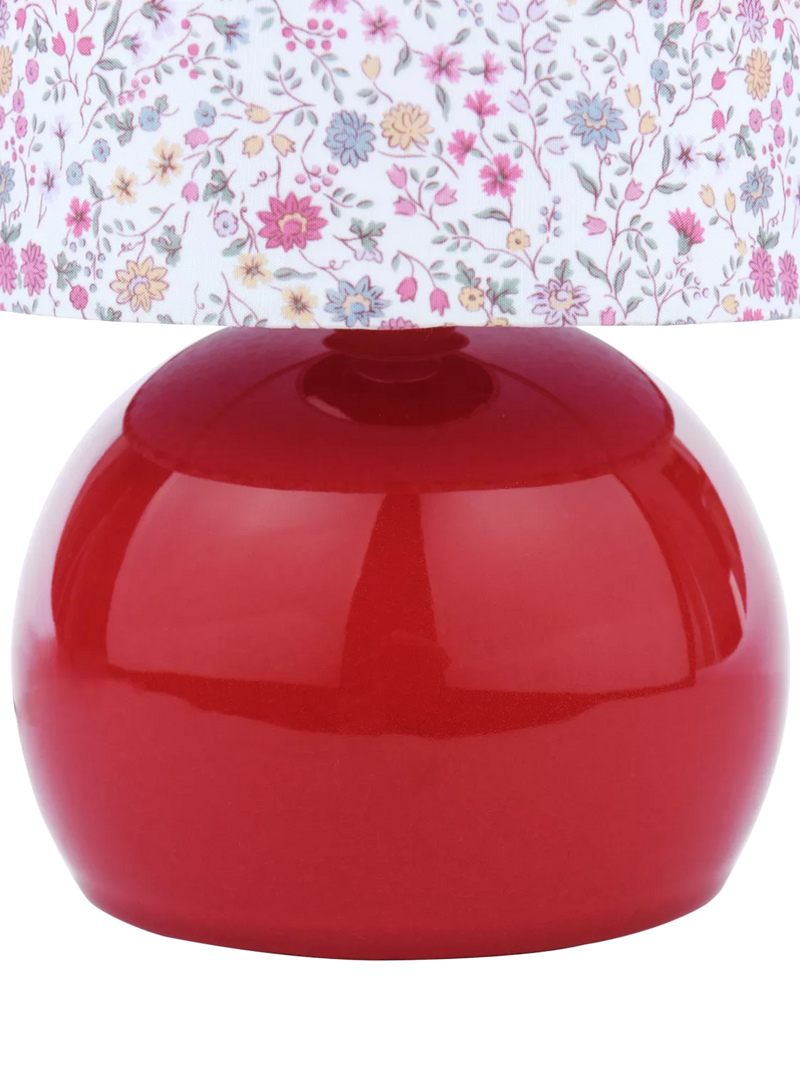 Laura Ashley Knowlton table lamp pink floral shade (British brand)