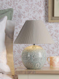 Laura Ashley Montford floral ceramic lamp H39cm, imported from the UK