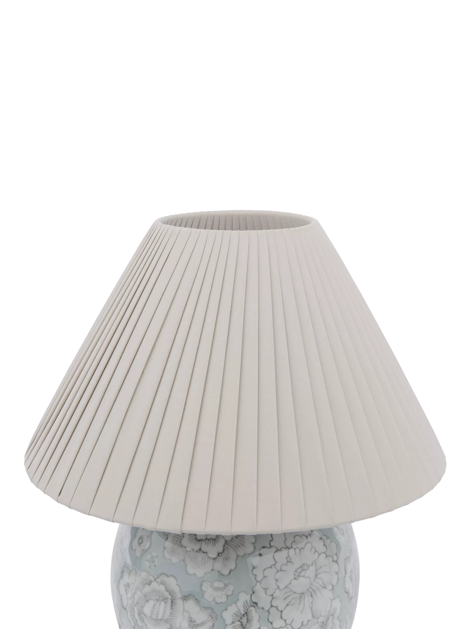 Laura Ashley Montford floral ceramic lamp H39cm, imported from the UK