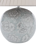 Laura Ashley Montford floral ceramic lamp H39cm, imported from the UK