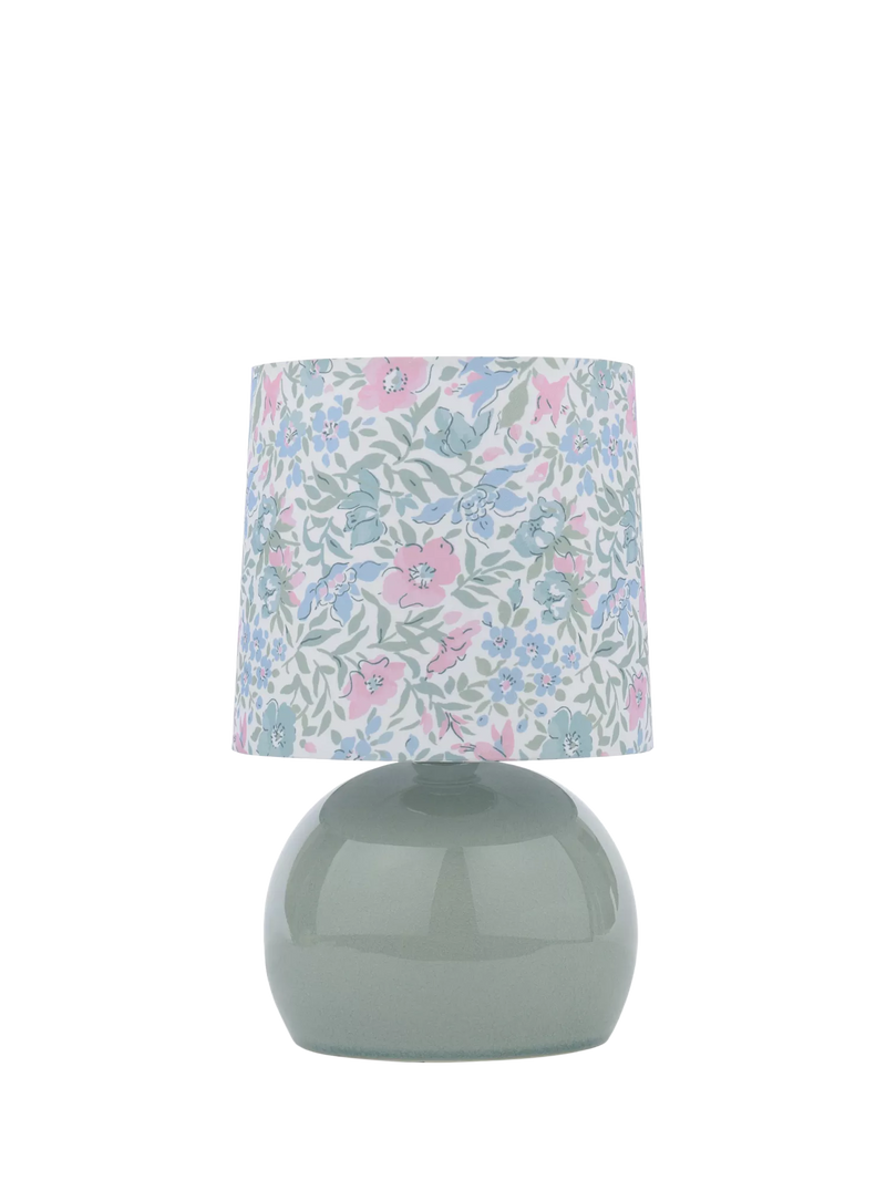 Laura Ashley Sherston table lamp blue, imported from the UK