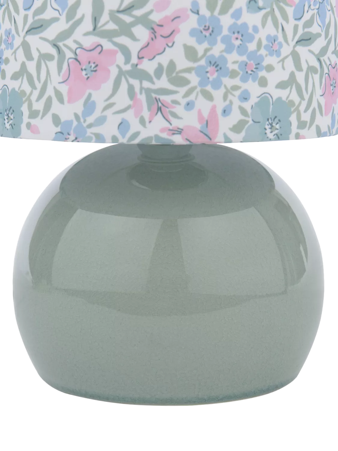 Laura Ashley Sherston table lamp blue, imported from the UK
