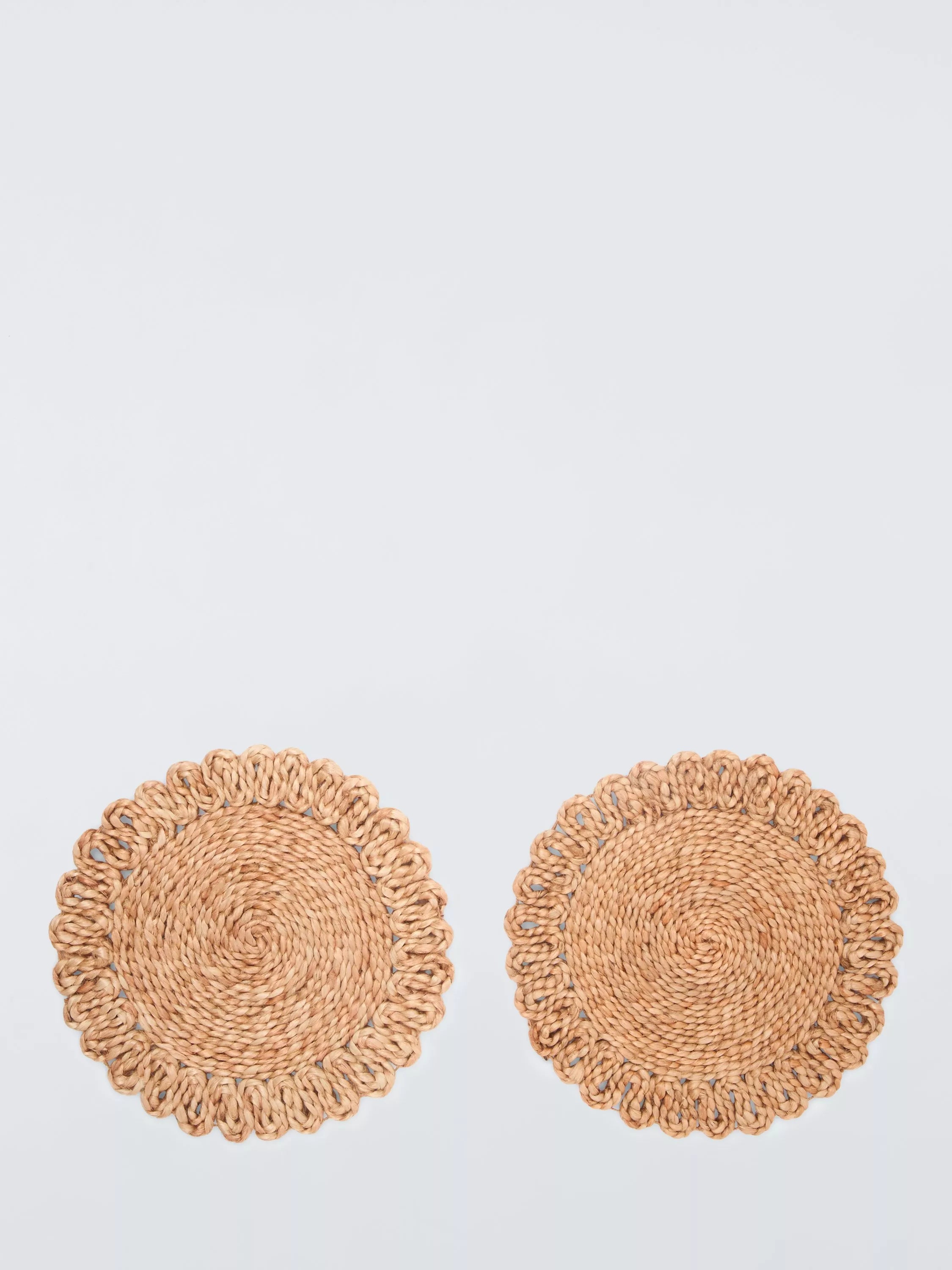 John Lewis braided jute placemats set of 2 natural - British product