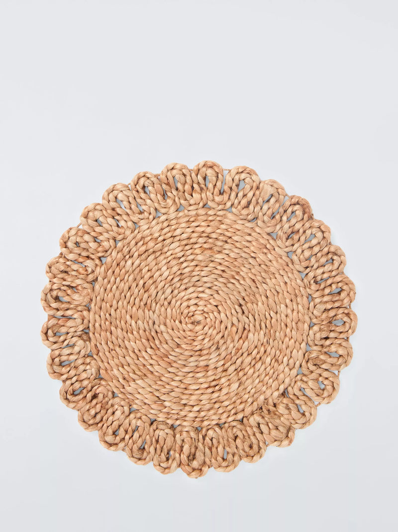John Lewis braided jute placemats set of 2 natural - British product
