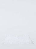 John Lewis metallic stripe placemat set of two silver, UK version