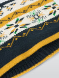 John Lewis kids fairisle snood, yellow multi (British brand)