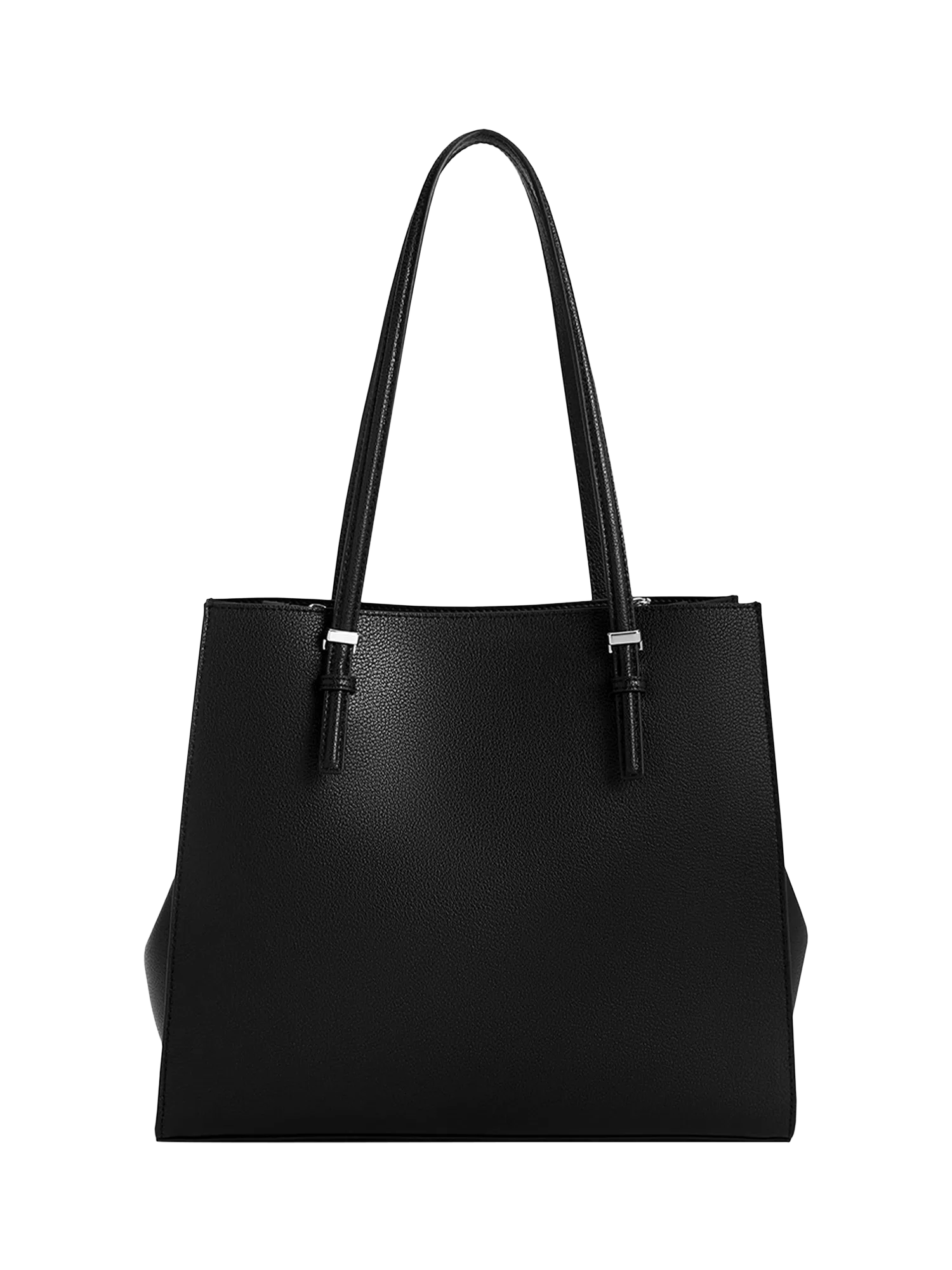 CHARLES & KEITH Sansa faux leather tote bag, UK version