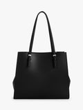 CHARLES & KEITH Sansa faux leather tote bag, UK version