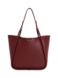 CHARLES & KEITH Lyla Tubular Slouchy Kunstleder-Tasche
