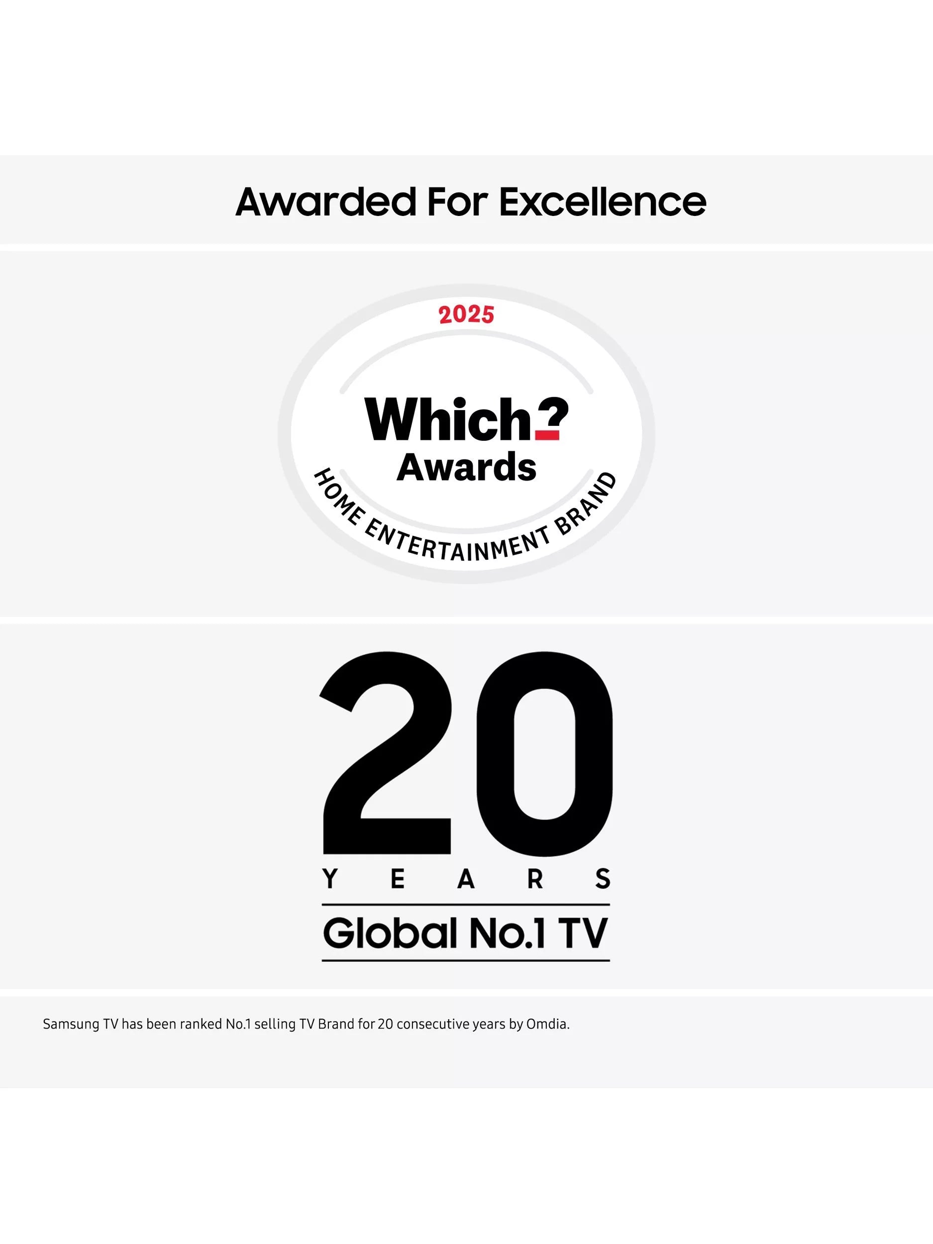 Samsung The Frame 43 inch QLED TV, imported from the UK