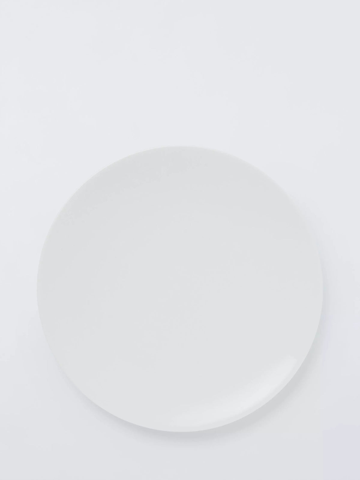 John Lewis concave bone china dinner plate 28.2cm (British brand)