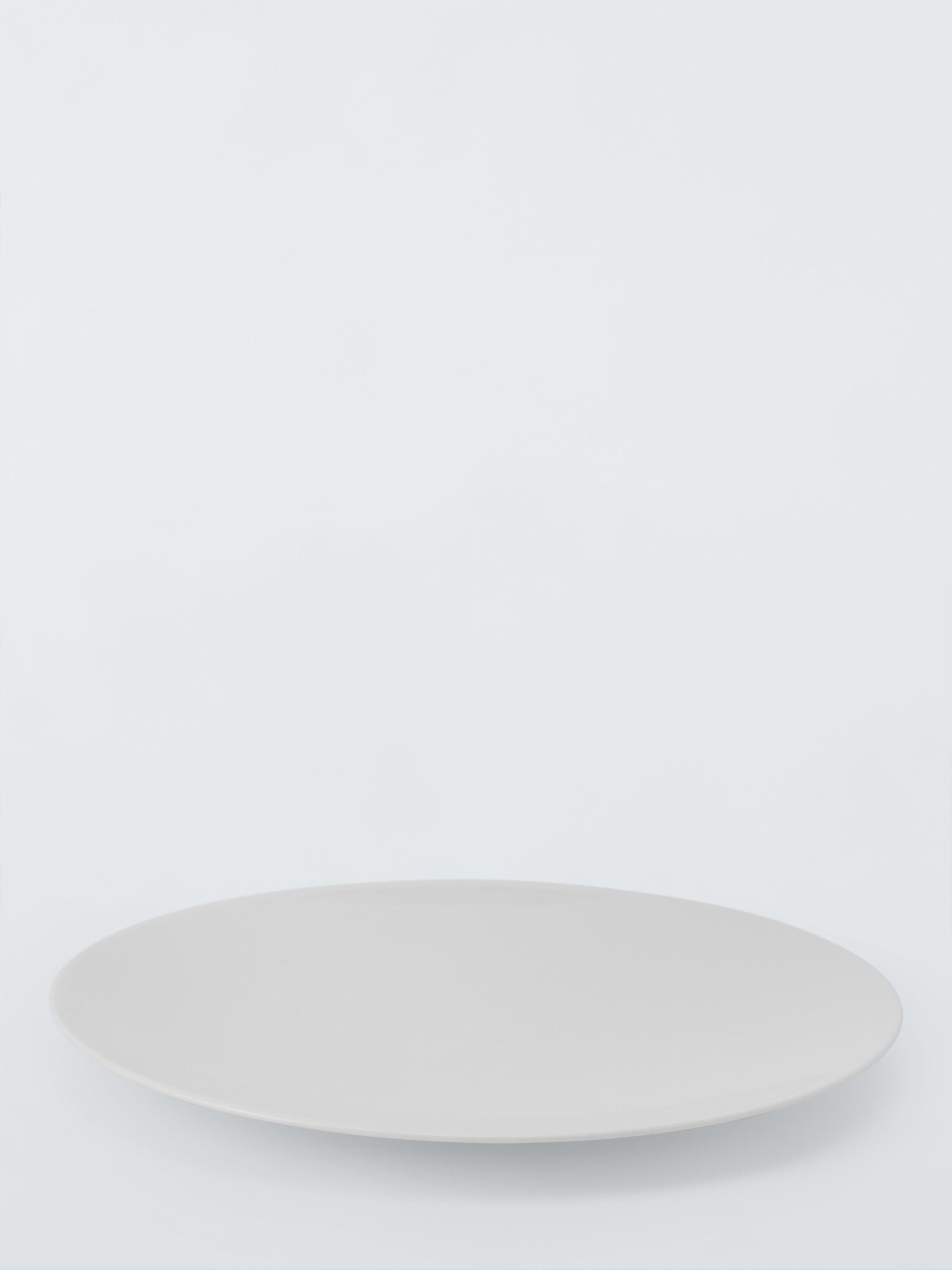 John Lewis concave bone china dinner plate 28.2cm (British brand)