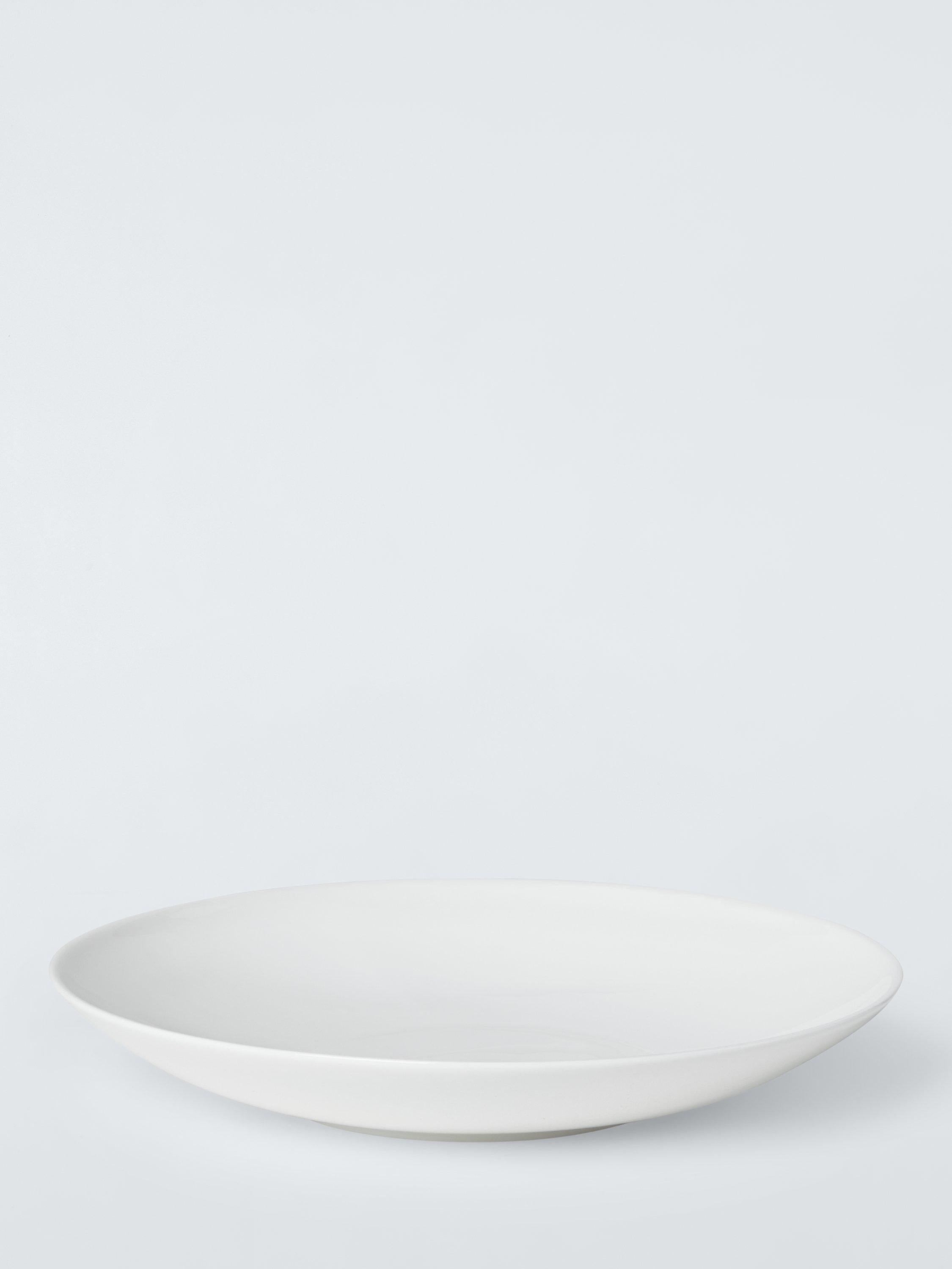John Lewis bone china pasta bowl 25cm white (British brand)