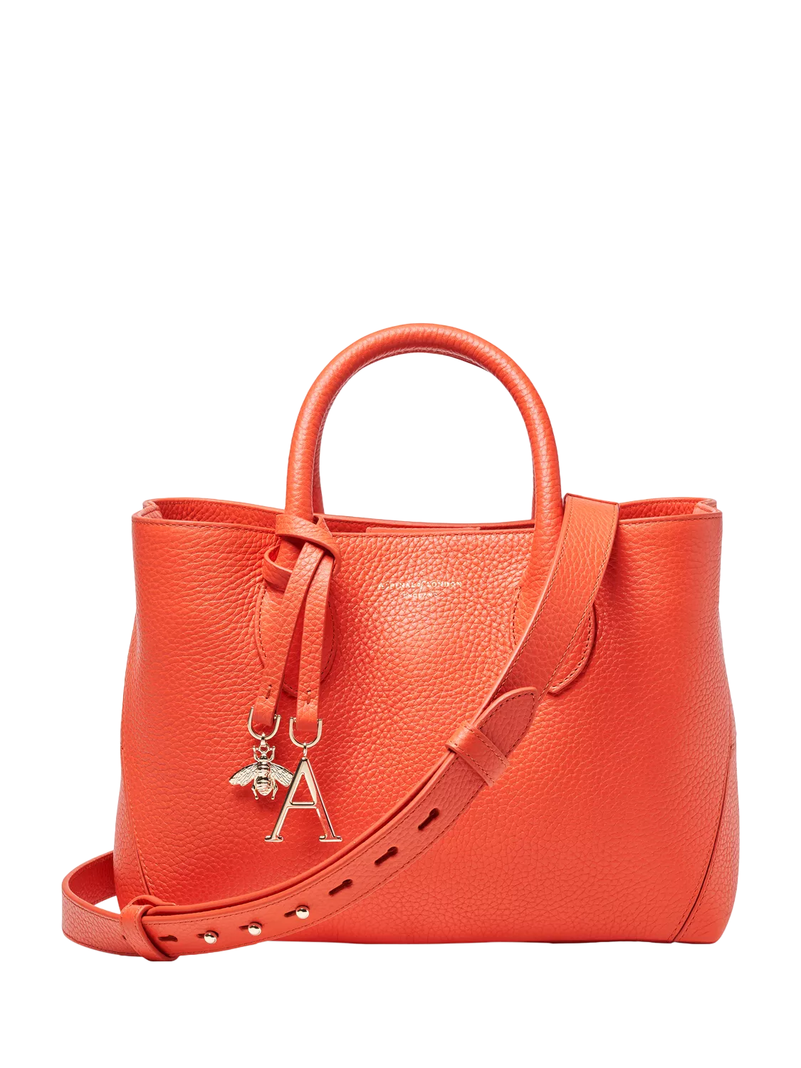 Aspinal of London Midi London Smooth Leather Tote Bag