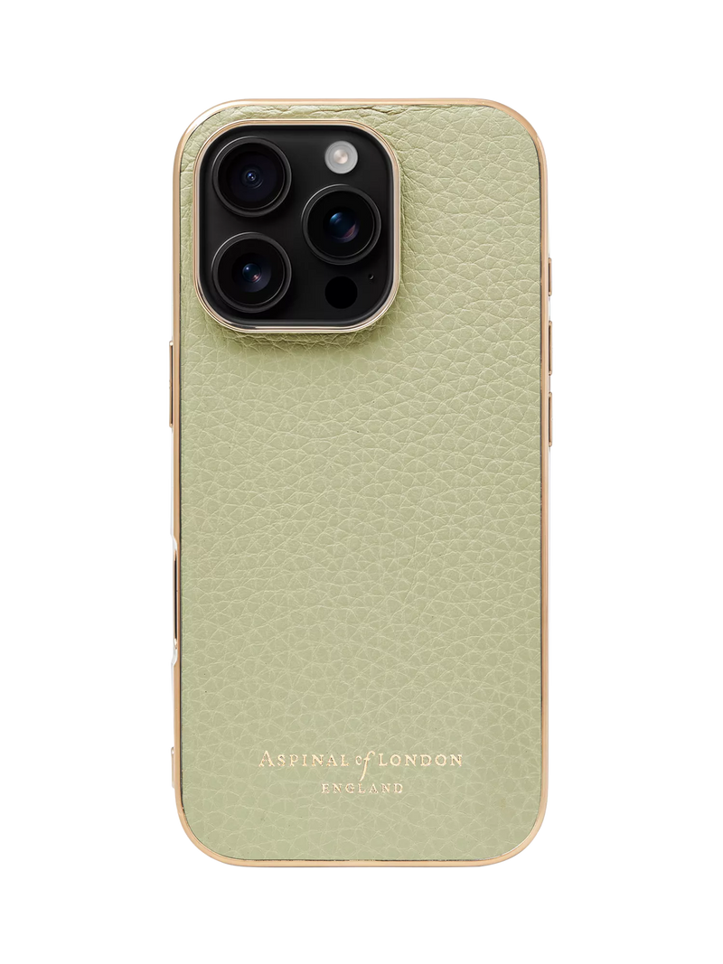 Aspinal of London Leather iPhone 16 Pro Case