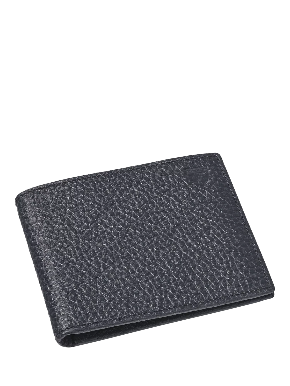 Aspinal of London Navy RFID leather billfold wallet - British product