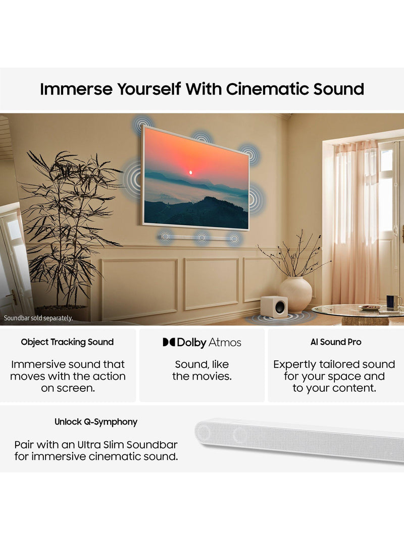 Samsung The Frame Pro Neo QLED TV 85 inch (British brand)