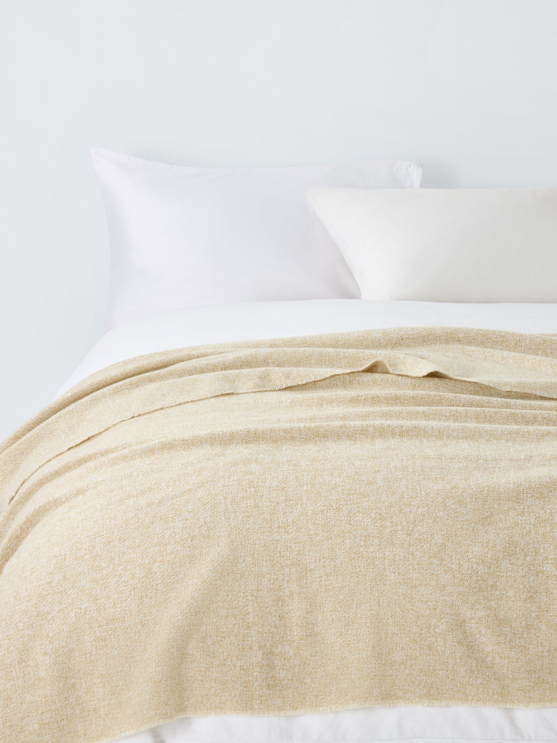 John Lewis space dyed throw single bed size (British brand)