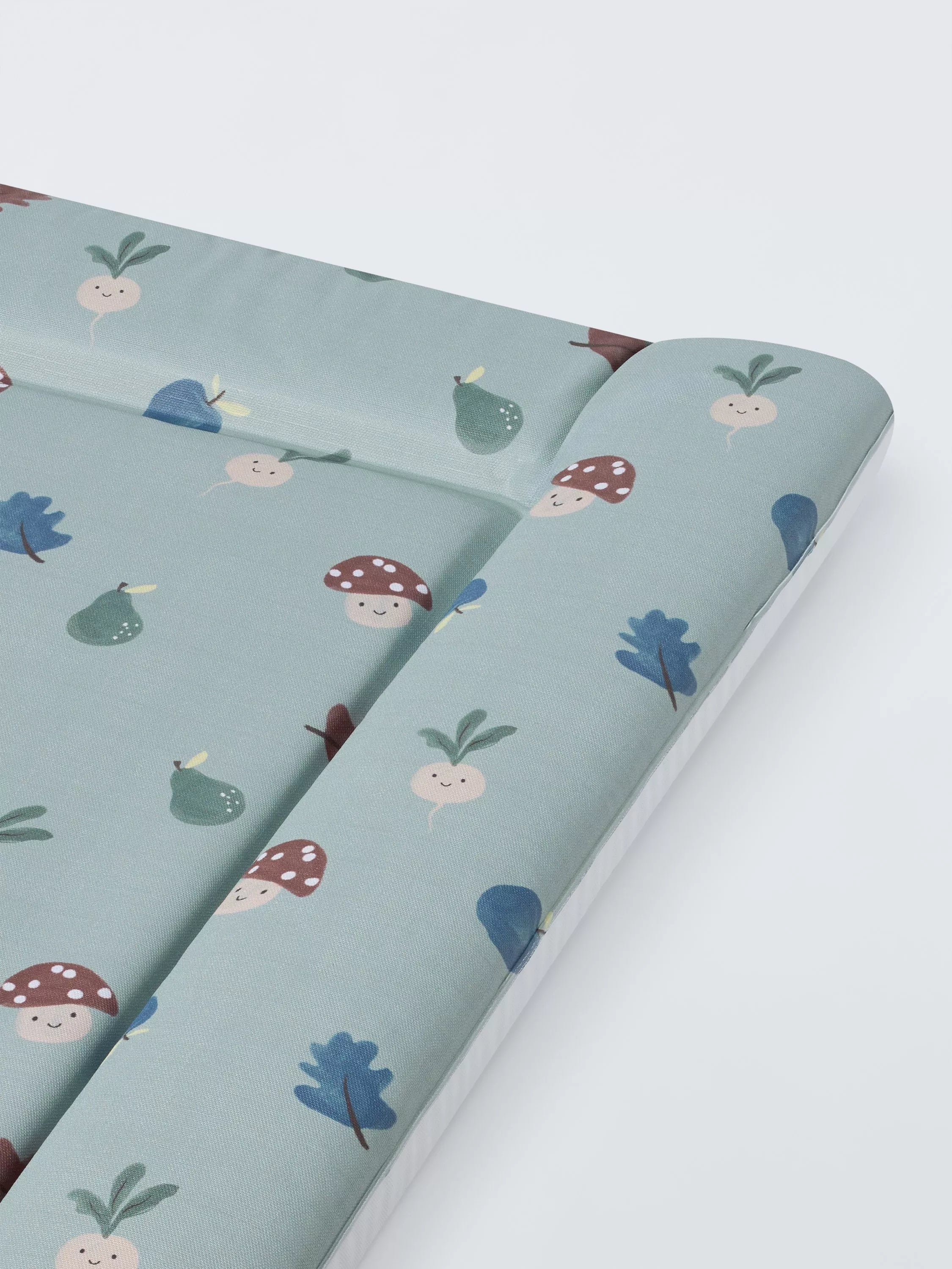 John Lewis green baby changing mat with phthalate-free cover, UK version