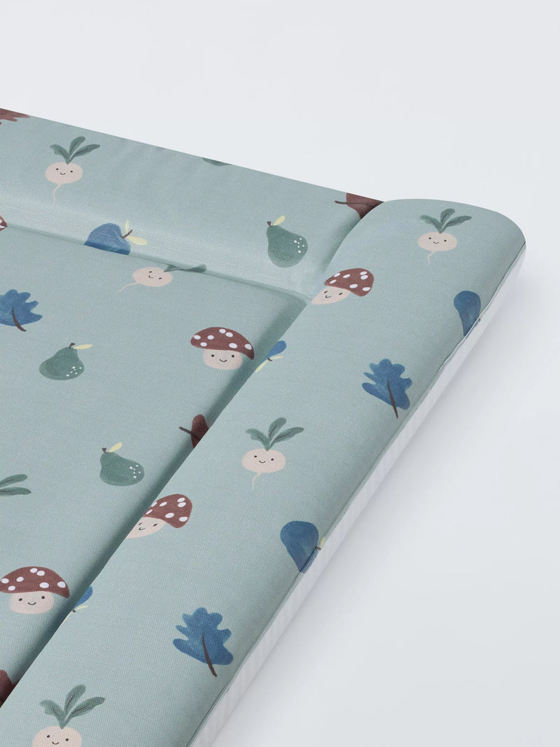 John Lewis green baby changing mat with phthalate-free cover, UK version