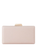KG Kurt Geiger gold clutch bag, UK version