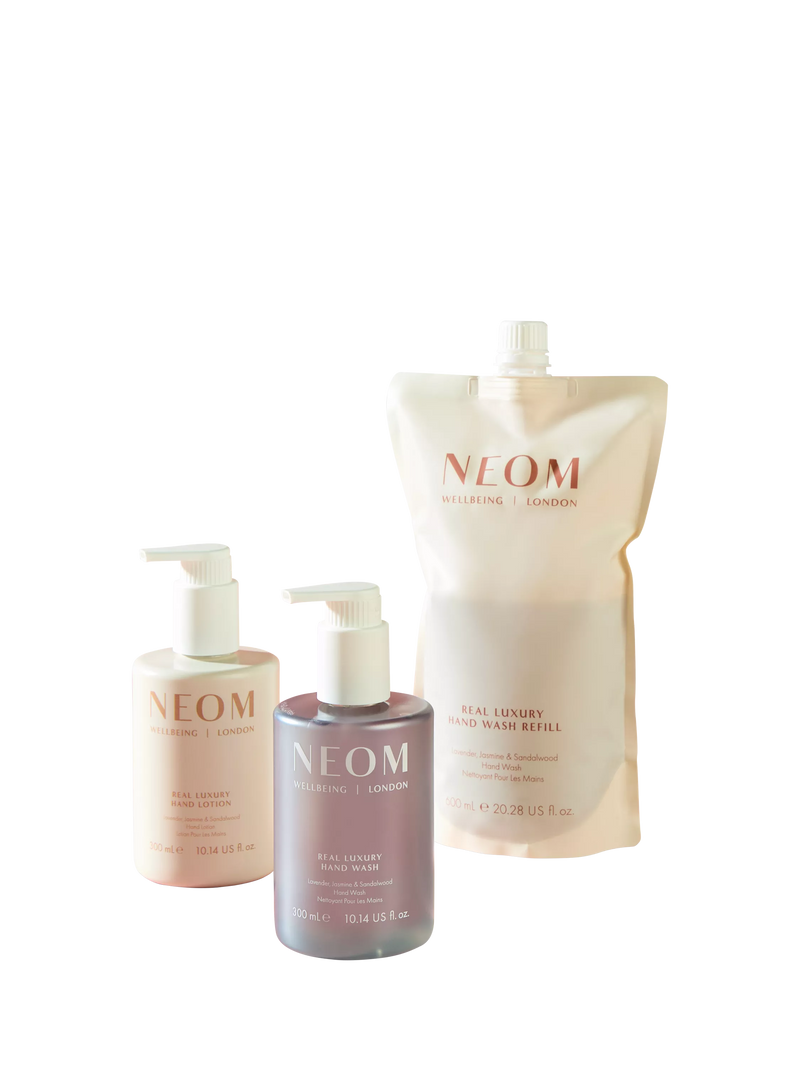 NEOM Wellbeing London hand wash refill 600ml (British brand)