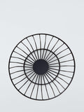 John Lewis round wire basket black 25.5cm - British product