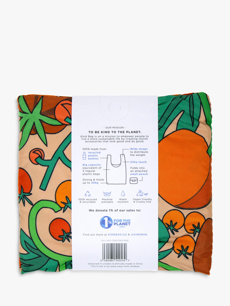 Kind Bag Tomatoes reusable bag in red, imported from the UK