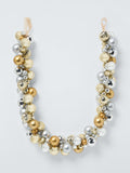 Bauble Garland in Gold and Silver