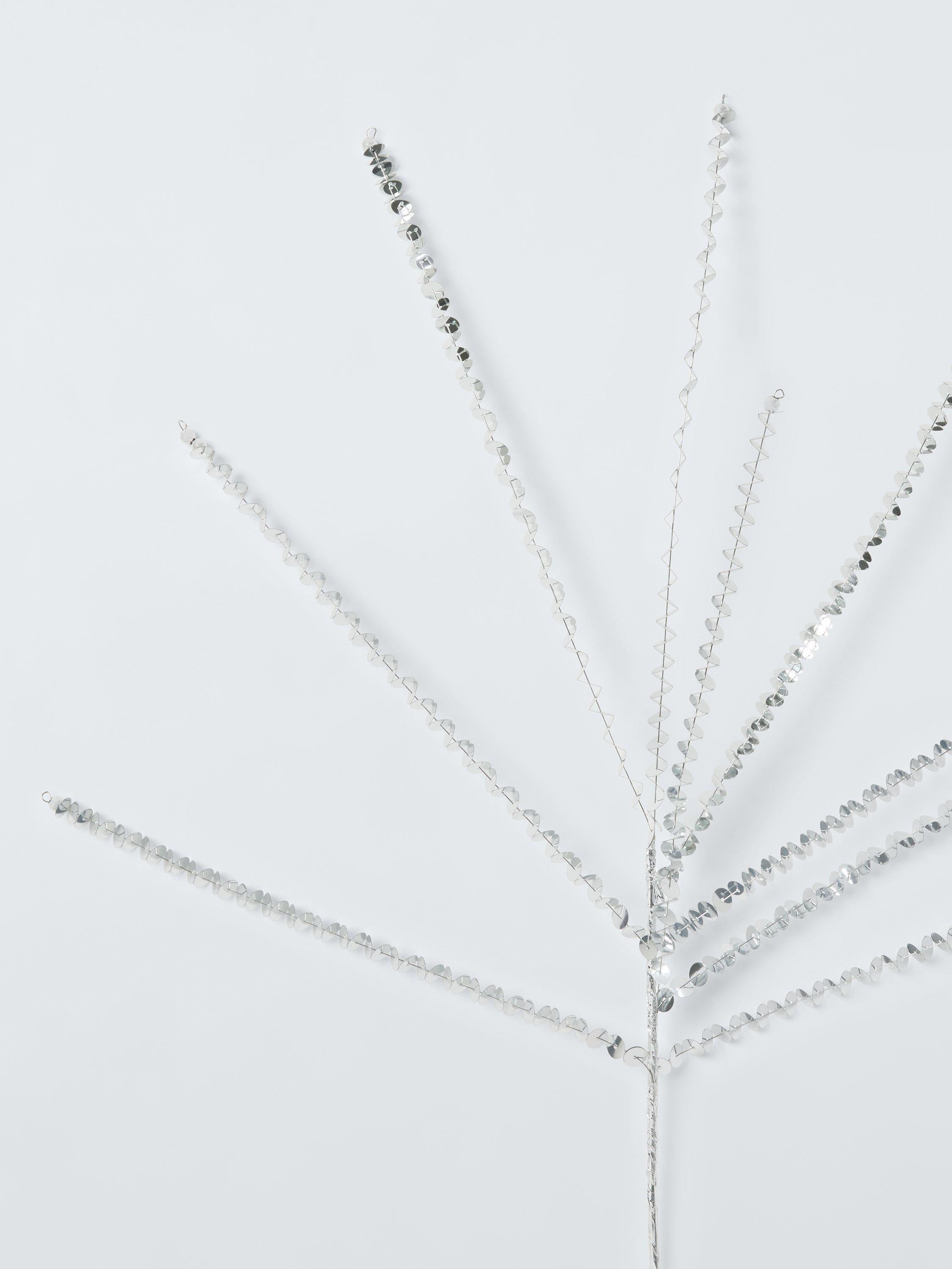 John Lewis Disc Spray Silver Decoration, UK version