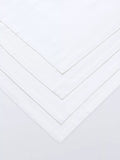 John Lewis cotton napkins set of 4 white 45x45, imported from the UK