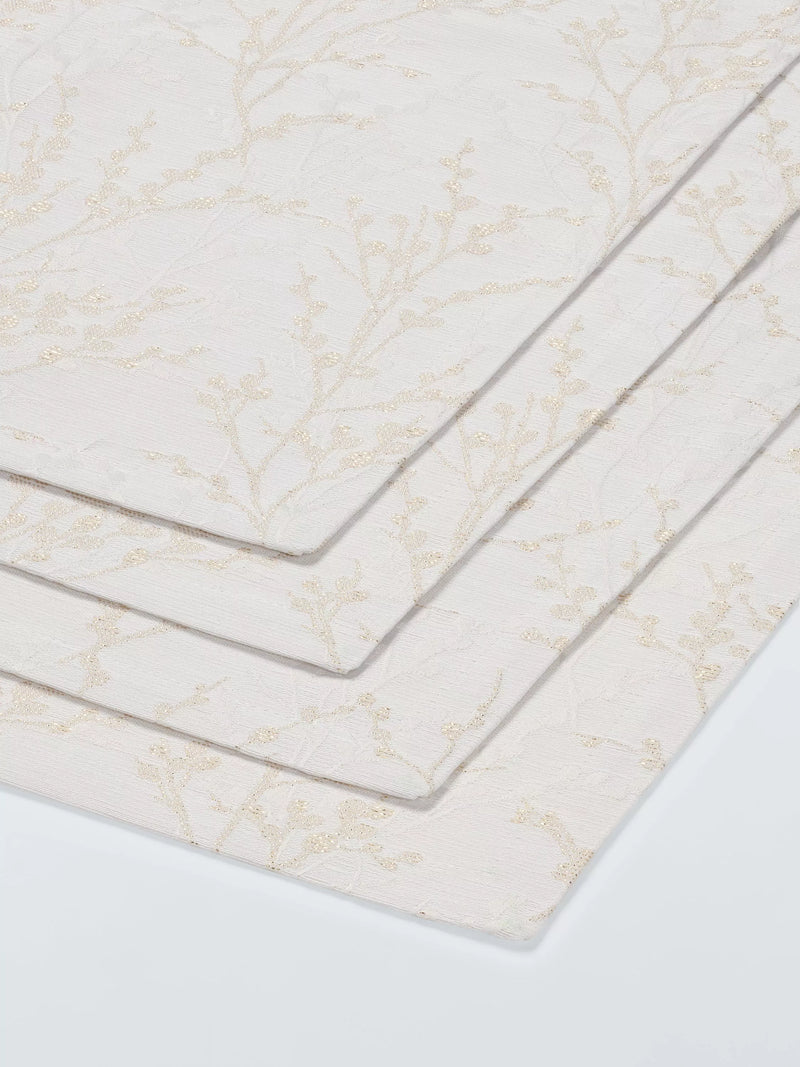 John Lewis gold foliage napkins set of 4, imported from the UK