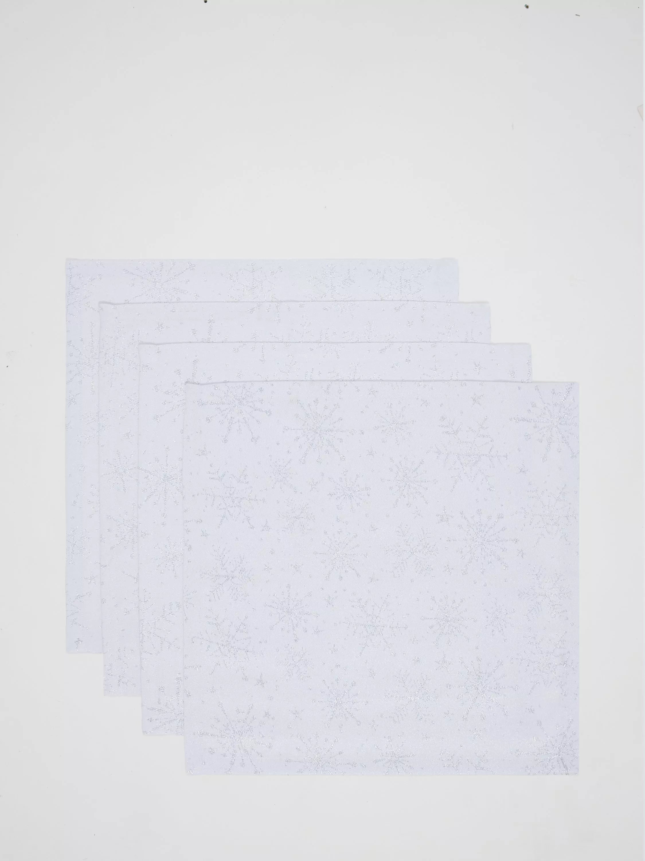 John Lewis snowflake jacquard napkins set of 4 (British brand)
