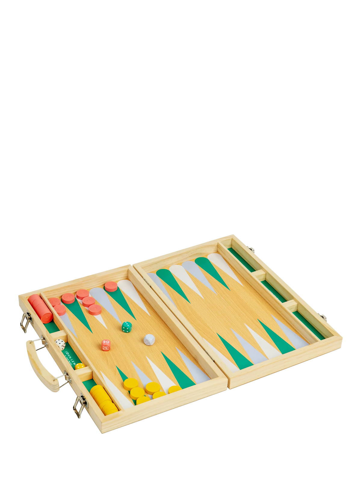 John Lewis Kids Wooden Backgammon Case - British product