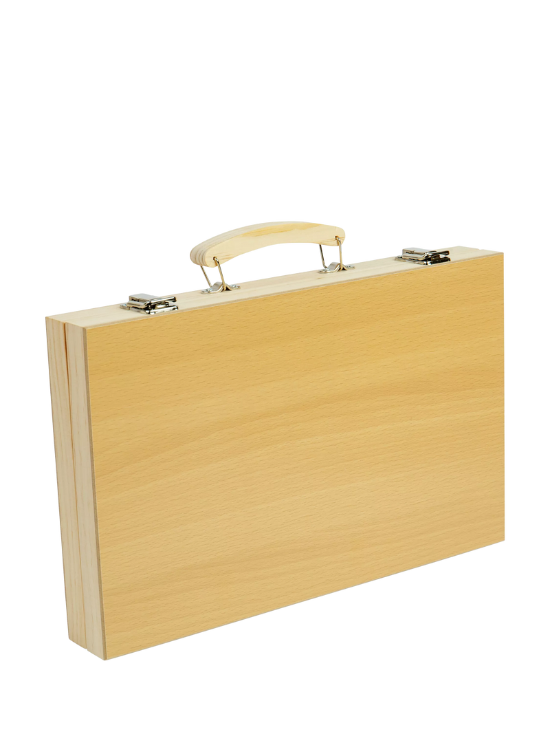 John Lewis Kids Wooden Backgammon Case - British product