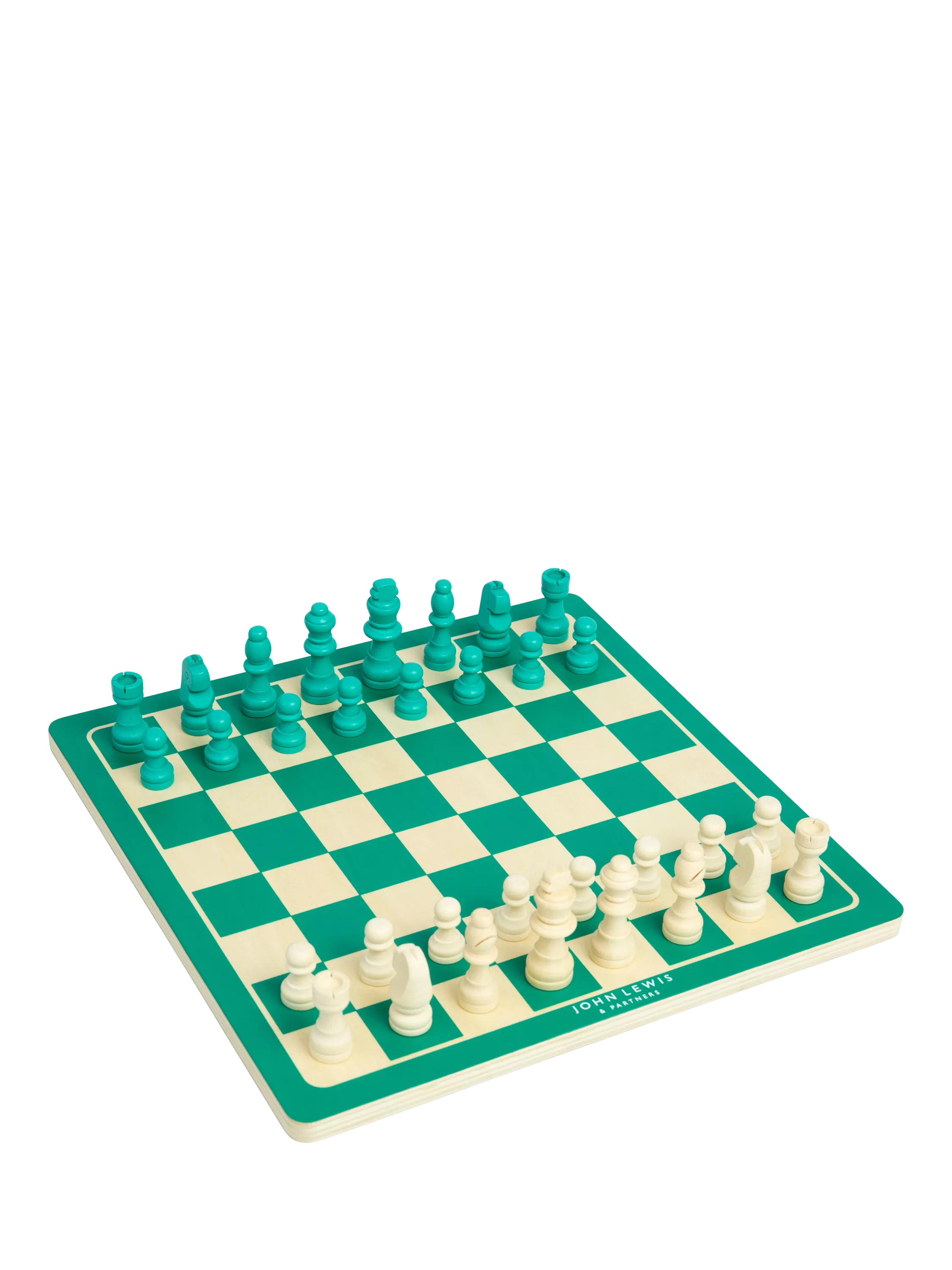 John Lewis chess and draughts set - British product