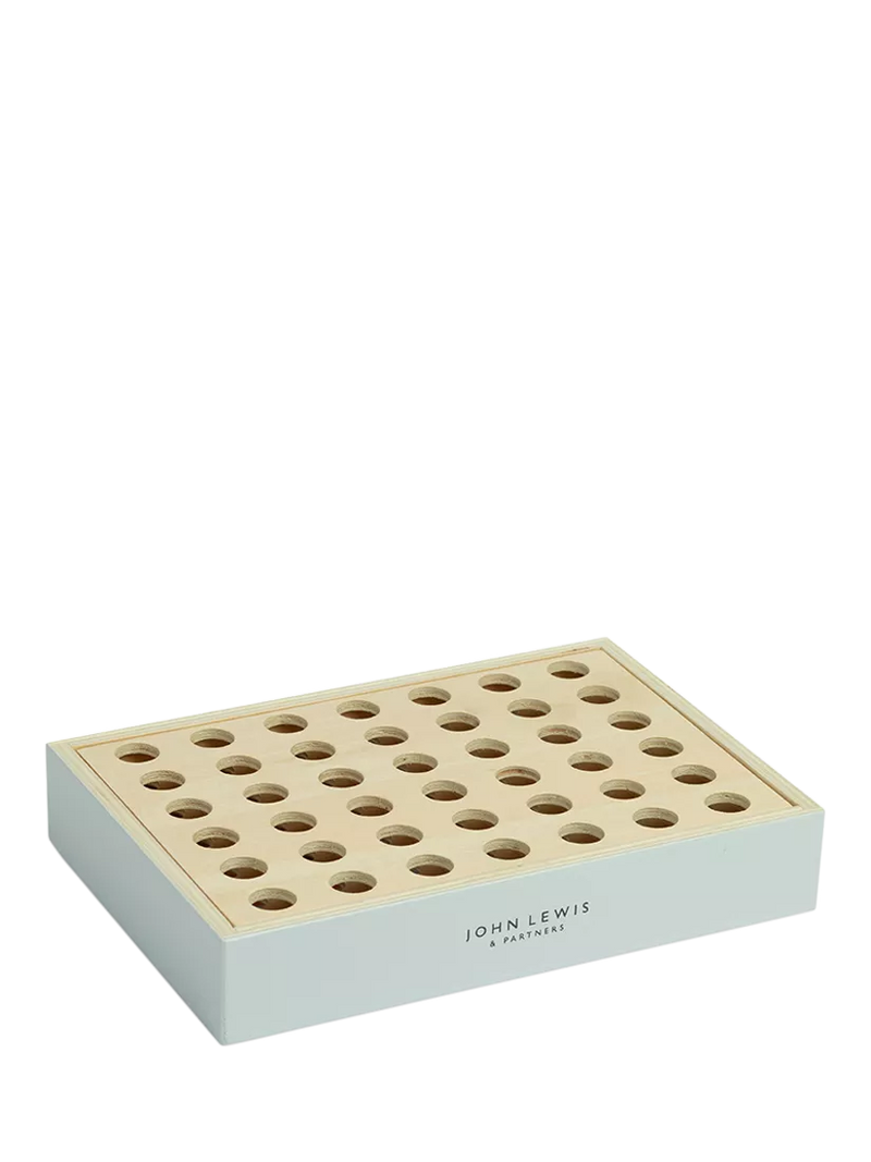 John Lewis wooden Four in a Row game, FSC certified, UK version