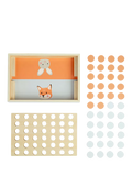 John Lewis wooden Four in a Row game, FSC certified, UK version