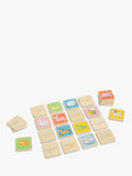 John Lewis kids wooden memory match game, UK version