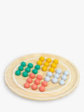 John Lewis wooden solitaire game FSC-certified pine wood, imported from the UK