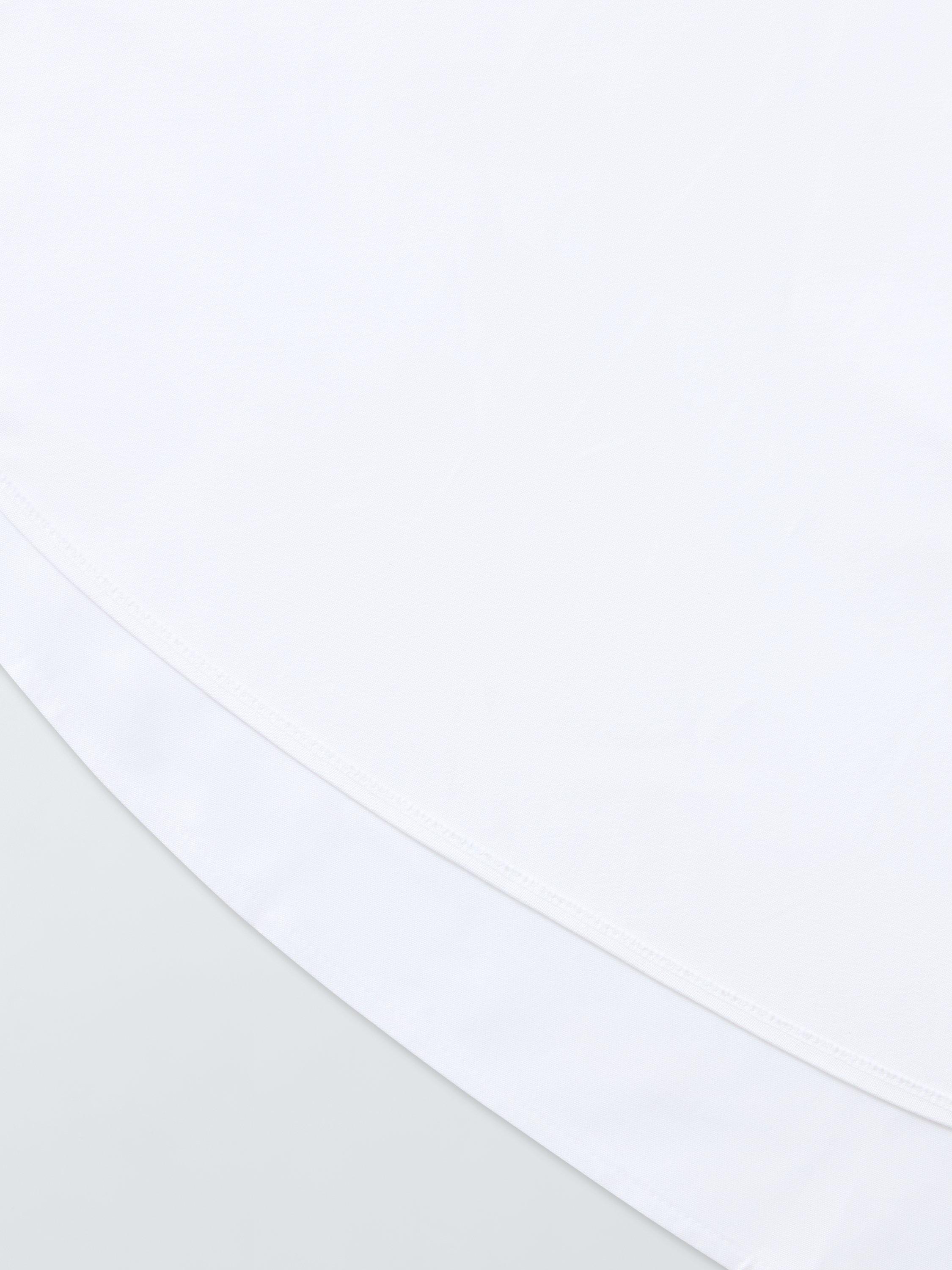 John Lewis round tablecloth white 210cm, imported from the UK