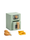 John Lewis wooden air fryer toy sage green, UK version