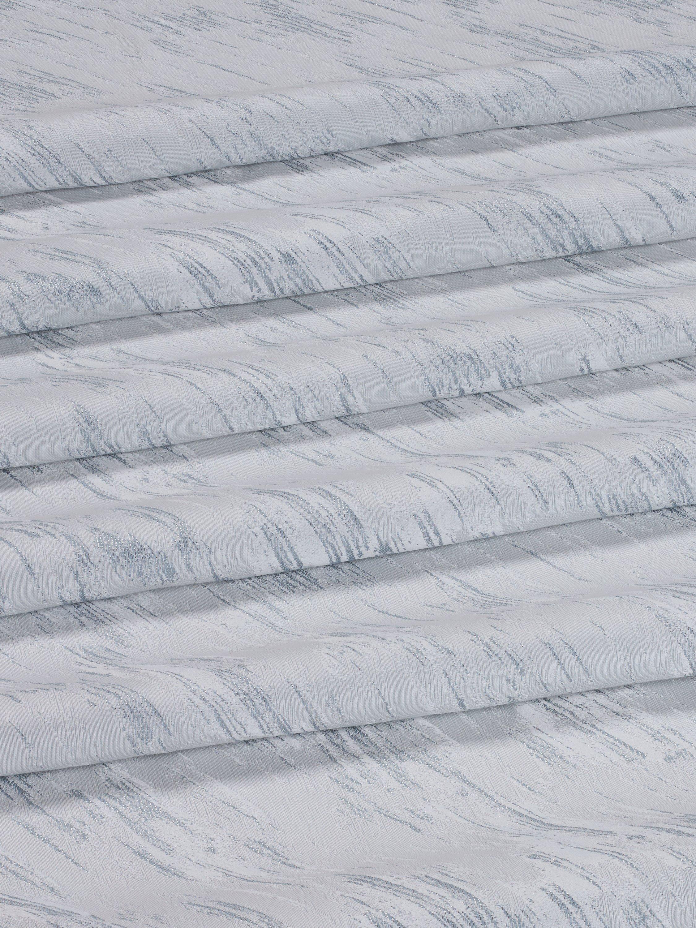 John Lewis Swish Jacquard Silver tablecloth 320x180cm, imported from the UK
